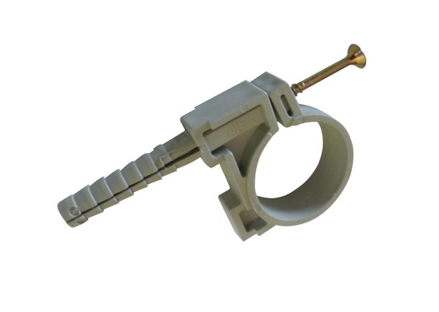 Uchwyt 32 mm, beżowy, 20 szt
