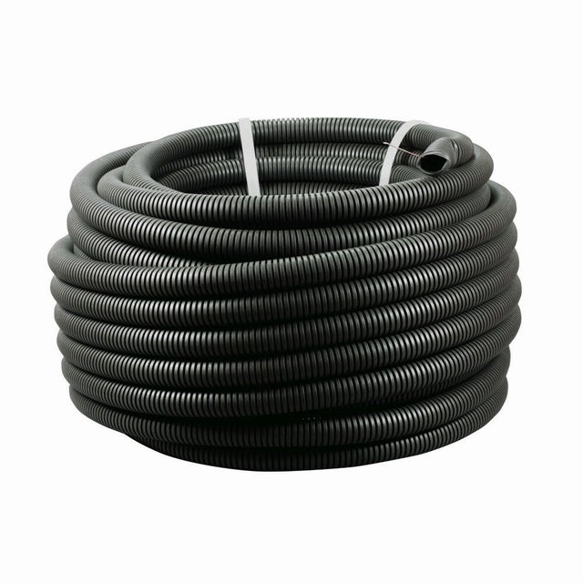 Rura karbowana RKGS 750N z pilotem 14,9/20mm UV czarna 25m + pilot