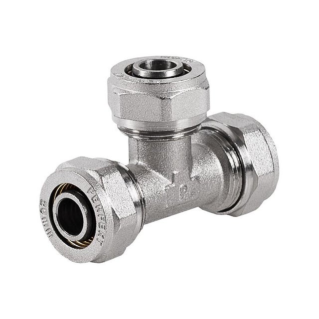 Pex Trójnik skręcany 20x16x20 mm