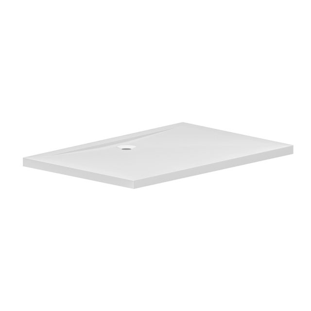 Brodzik prostokątny Feniks Slim Durasan 100 x 70 cm biały