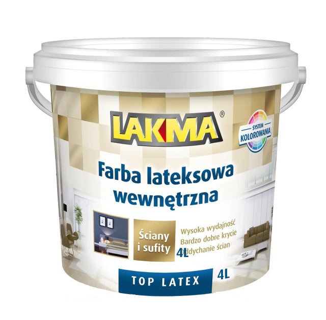 Farba Top Latex 4 l