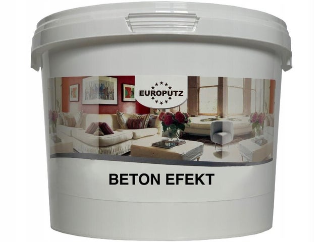 Tynk dekoracyjny Beton Efekt czarny 7,5kg