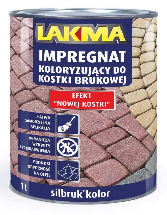 Impregnat do kostki brukowej Silbruk bezbarwny 1l
