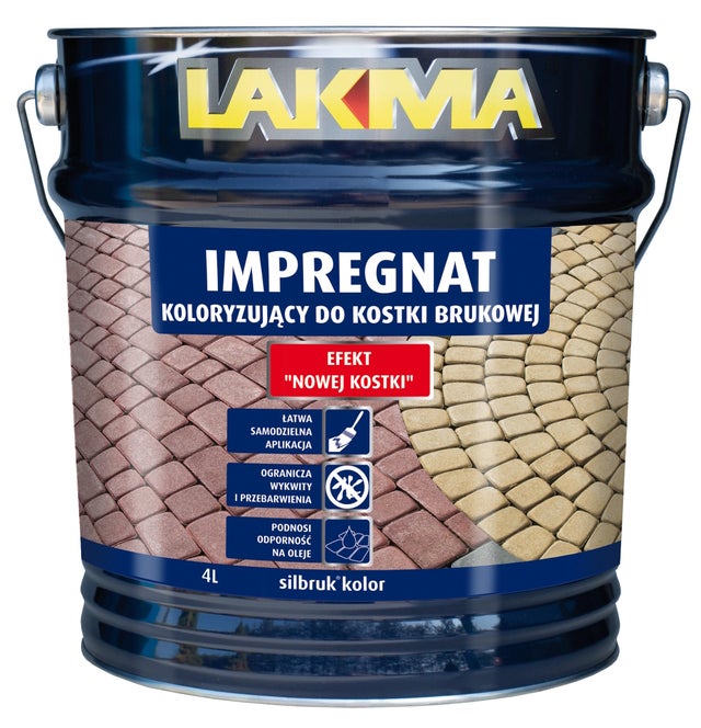 Impregnat do kostki brukowej Silbruk antracyt 4l