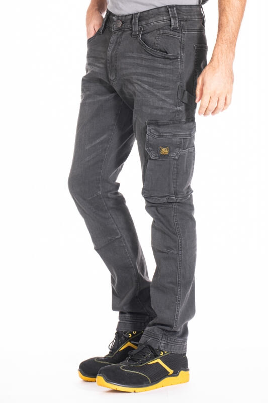 Spodnie robocze jeansowe JOBGR Rica Levy, rozm. 4XL (52)