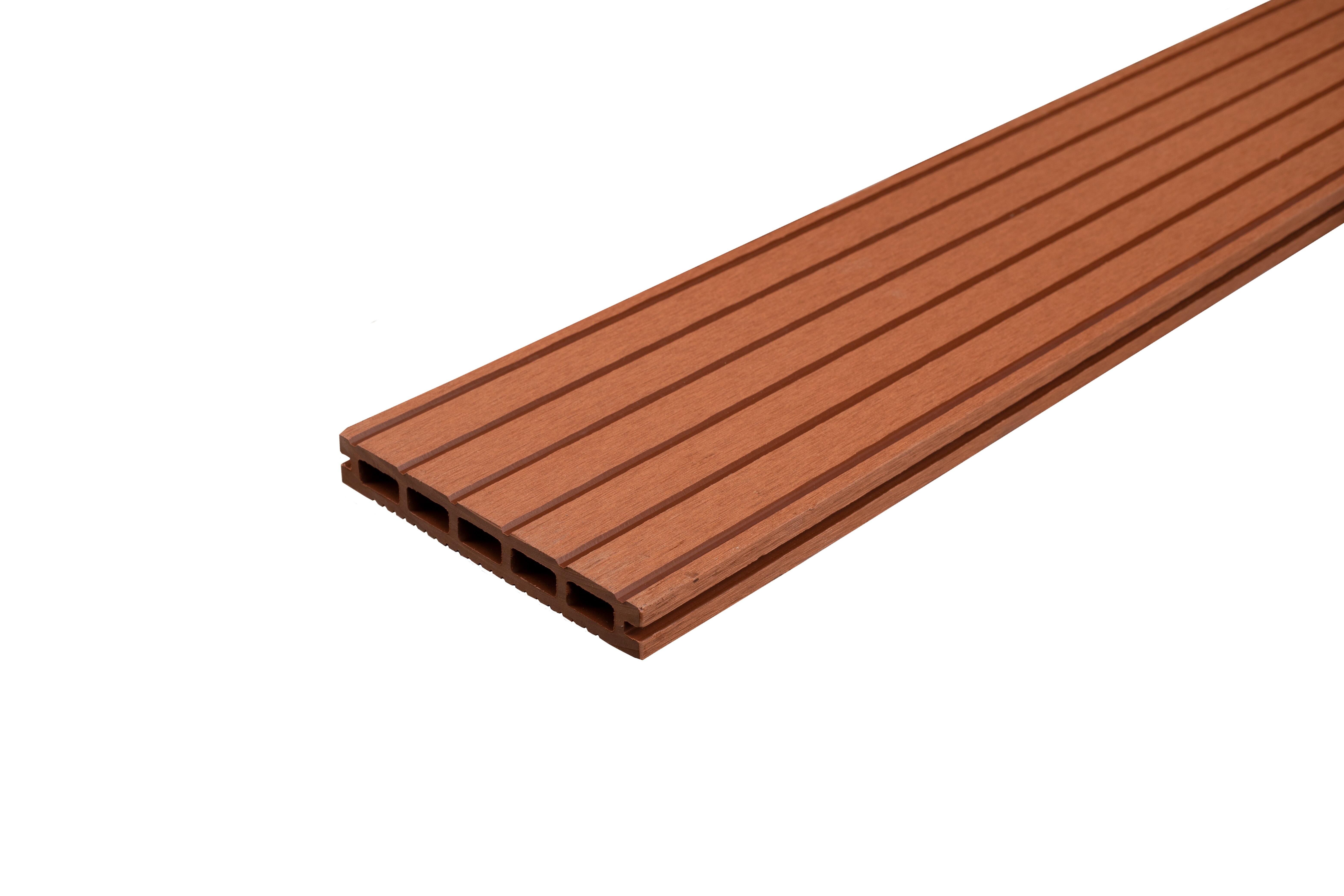 Deska tarasowa, kompozytowa, wym. 21x146x2400 mm, Duna redwood - 2