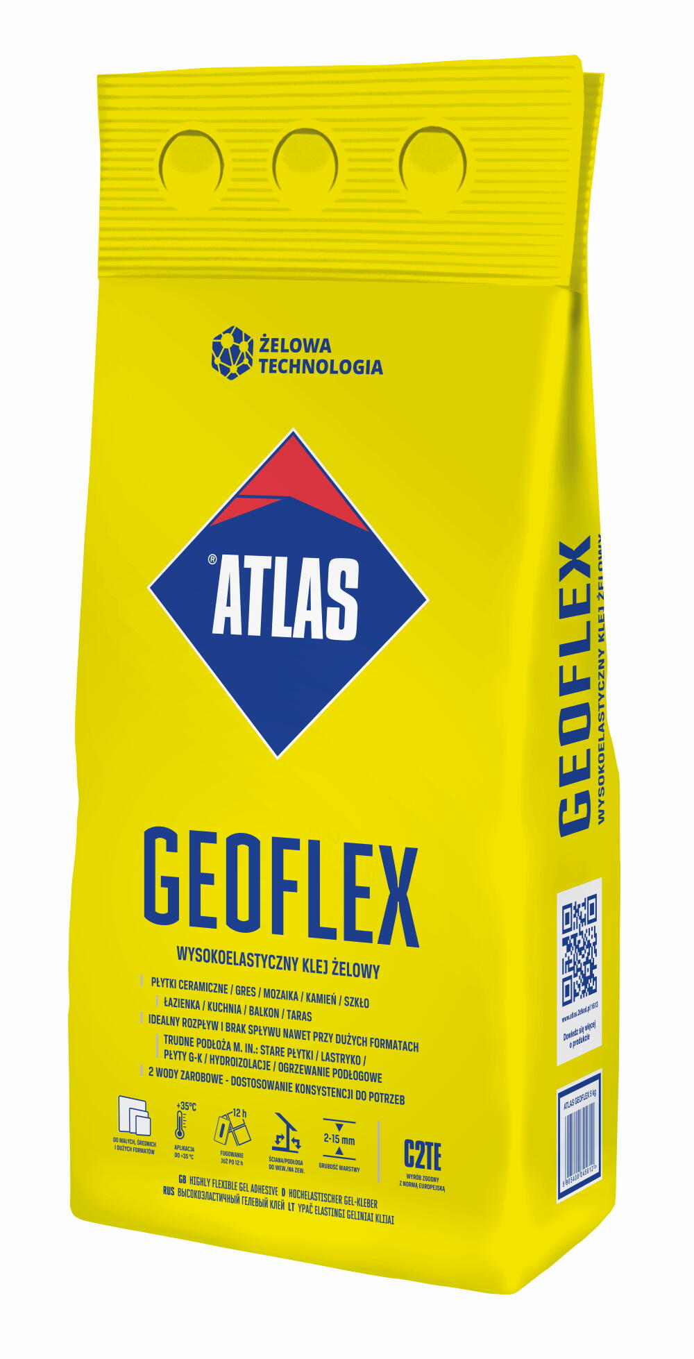Zaprawa klejowa Atlas Geoflex 5 kg - 2