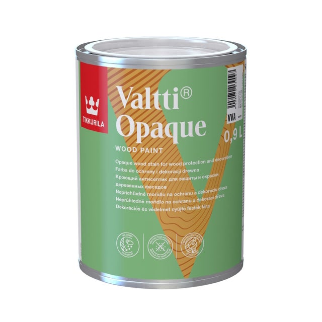 Farba do ochrony i dekoracji drewna Tikkurila Opaque 0,9l