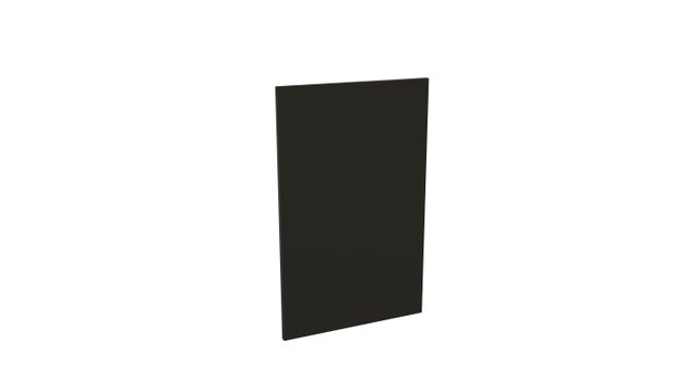 Front Tafla 713x446 płyta czarna zmywarka 45cm
