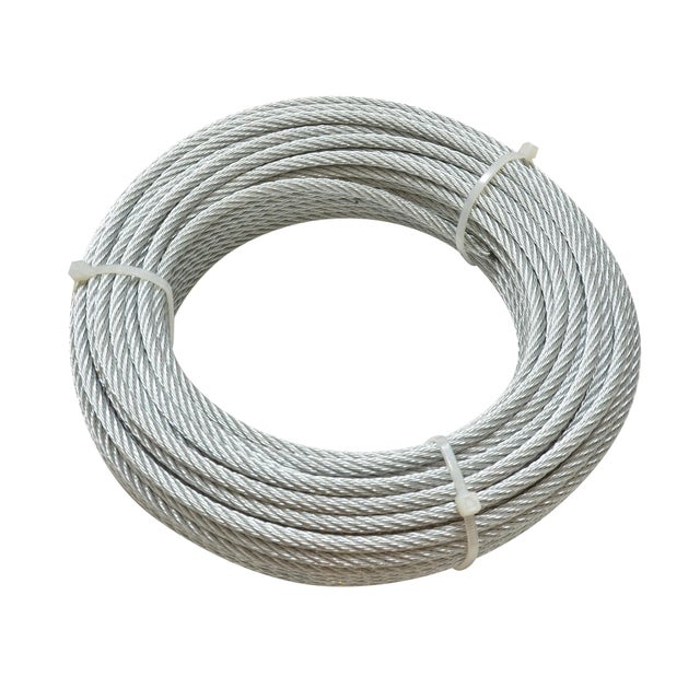 Lina stalowa powlekana PCV Ø4mm 20m