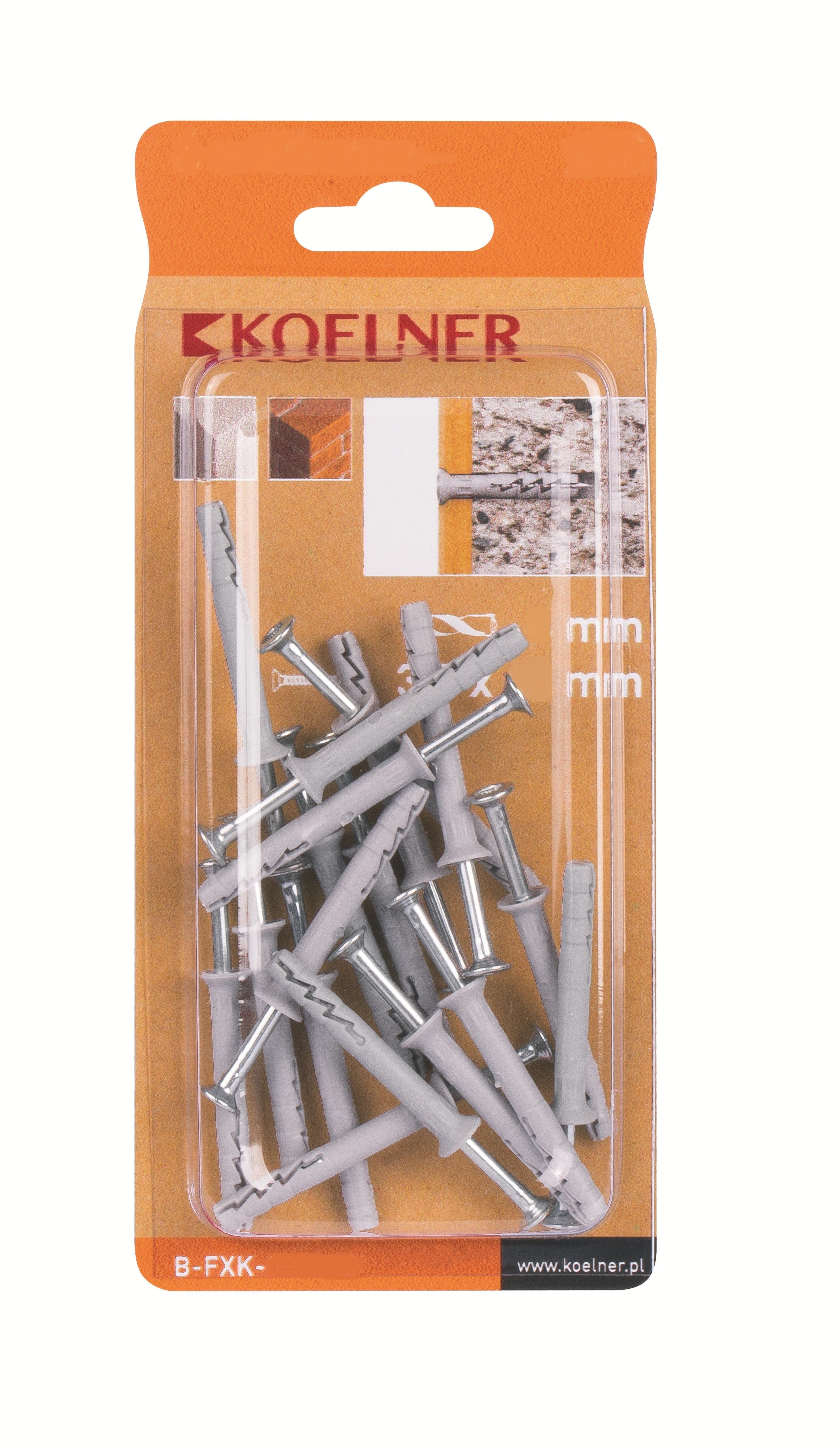 Kołek do szybkiego montażu 8x60mm 12 szt. - 2
