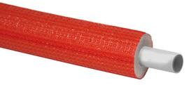 Rura PERT/AL/PERT 16X2/9MM w czerwonej otulinie 50mb