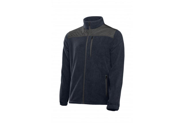 Bluza polarowa z OXFORDEM - HÖGERT EZRA, rozm. 4XL/60