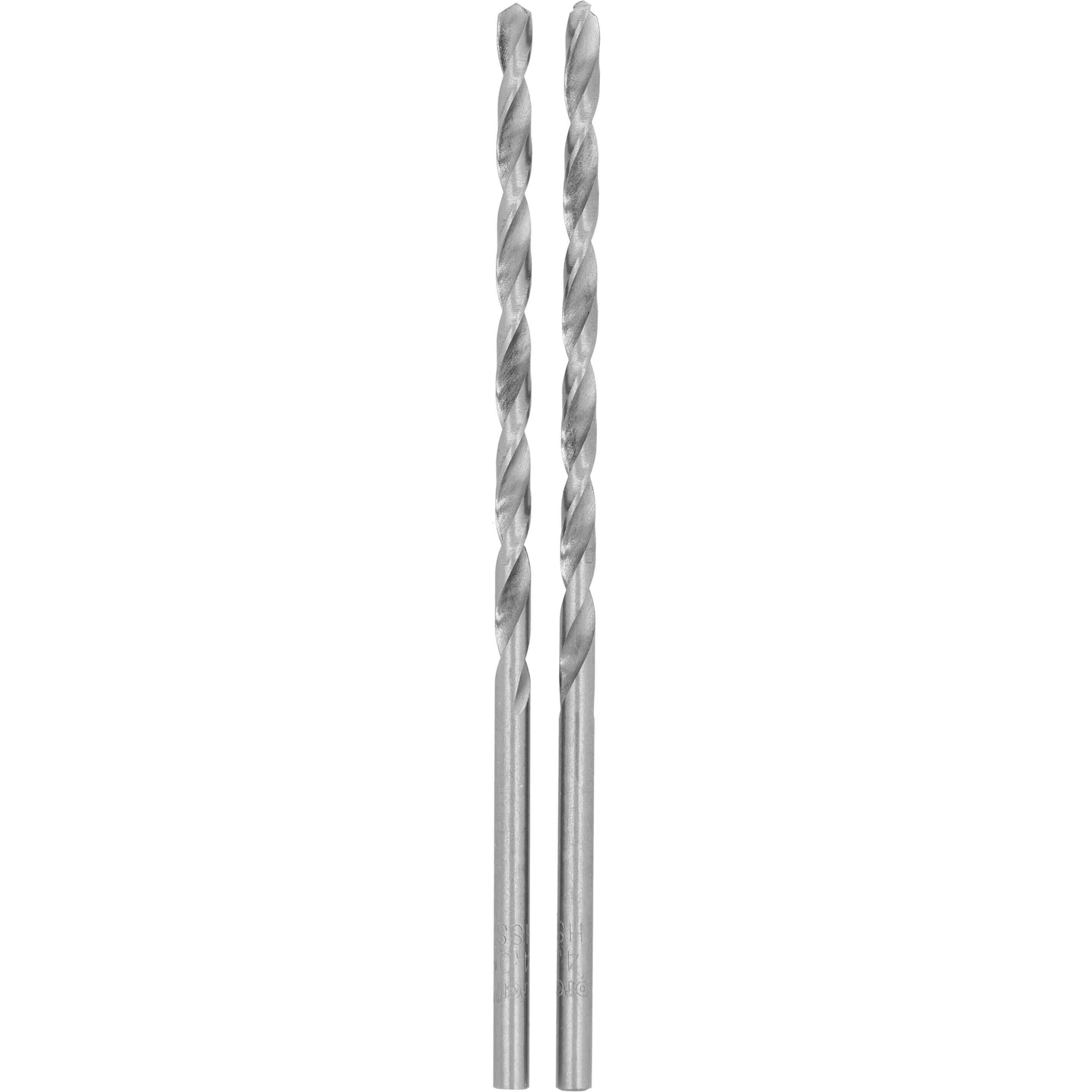 Wiertła przedłużane do metalu DREL, 2 szt. 4x78x119 mm - 2