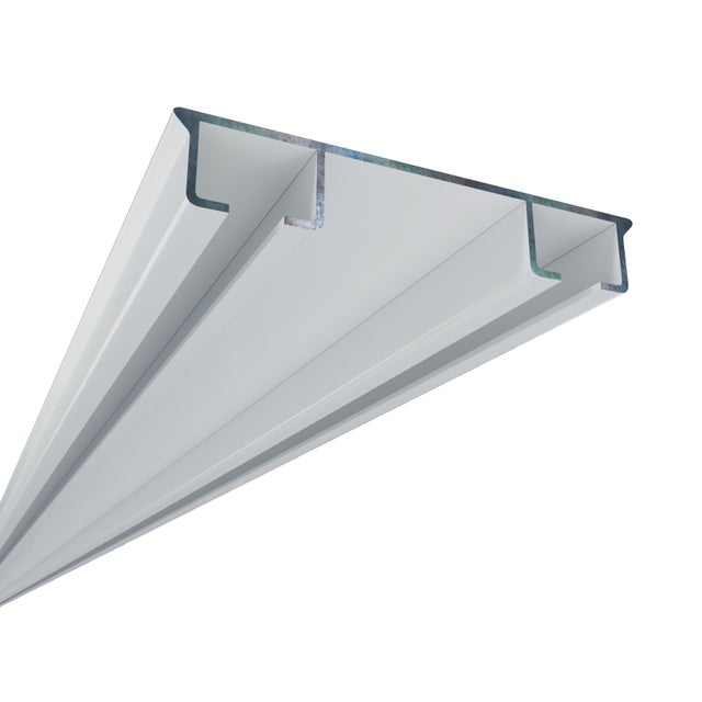 Szyna karniszowa aluminiowa z akcesoriami biała 2,5 m ALU PRIMELINE 2