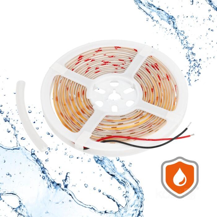 Taśma LED 12V COB 10W 1000LM/M 4000K IP65 5m KO - 2