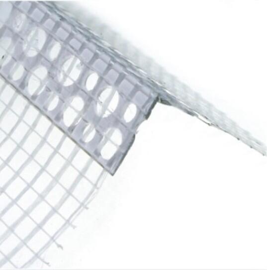 Narożnik aluminiowy perforowany z siatką 80x120 mm, 2,5 m (25 szt.) 