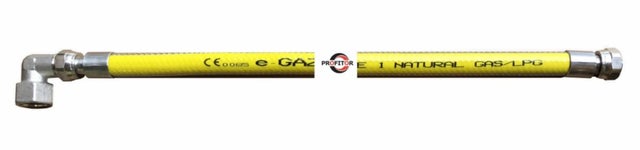 Przewód gazowy kątowy FPGS-04KB dł. 1 m