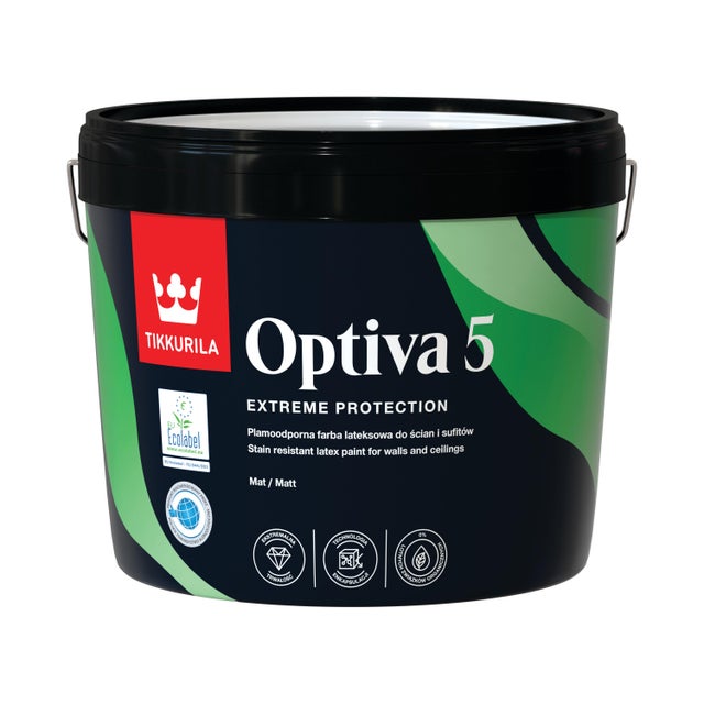 Farba Tikkurila Optiva matt 5 baza C  2,7 l