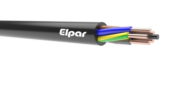 Kabel ziemny YKY 5x2,5mm2 0,6/1kV 1m