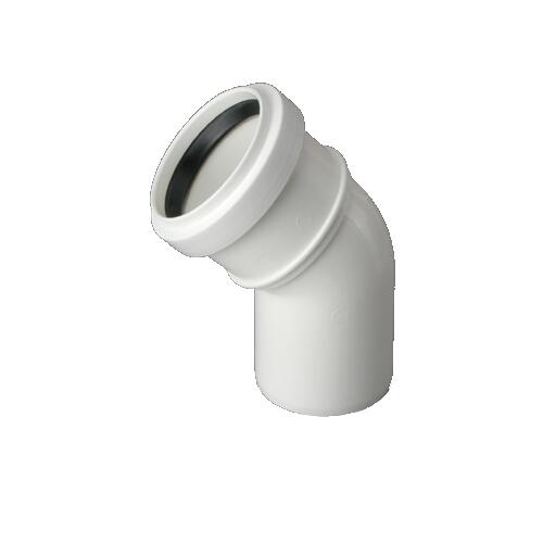 Kolano kanalizacyjne 45° 50 mm