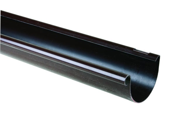 Rynna G125, dł. 4 m, brązowa PVC Scala Plastics