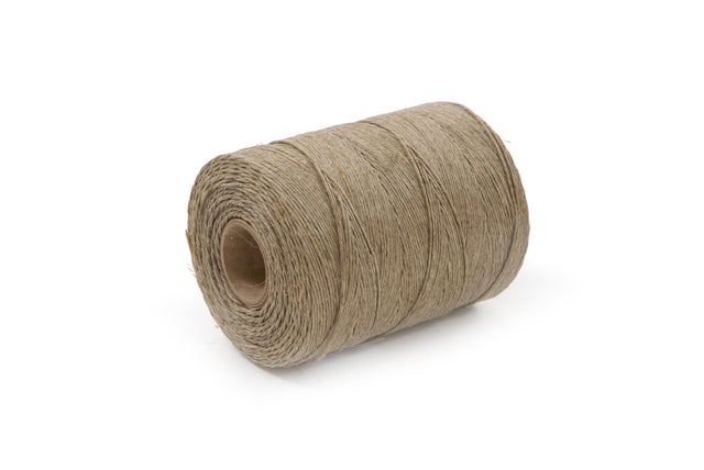 Nici lniane nabłyszczane bielone 0.25kg