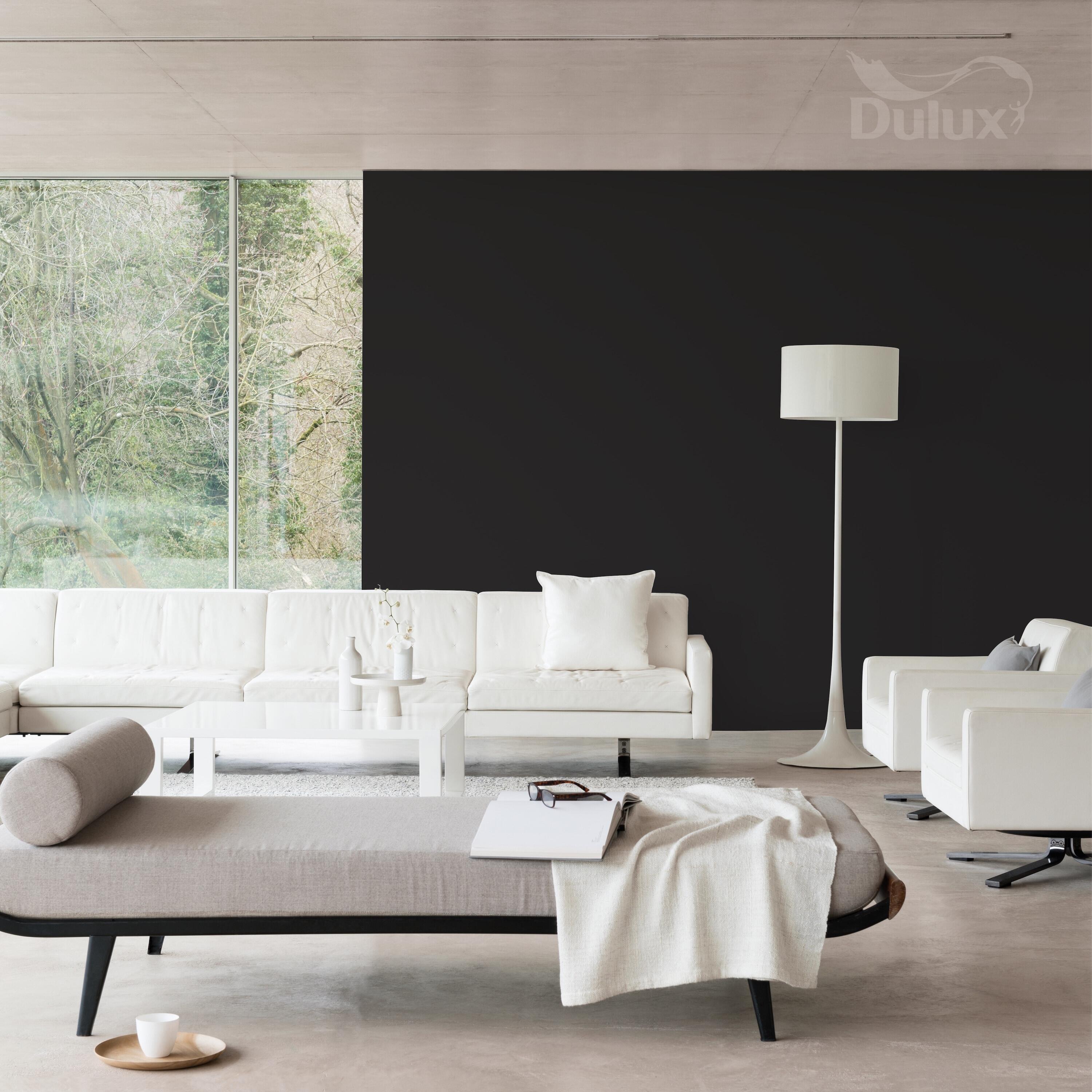 Farba Dulux EasyCare czarno na białym 0,03l - 2