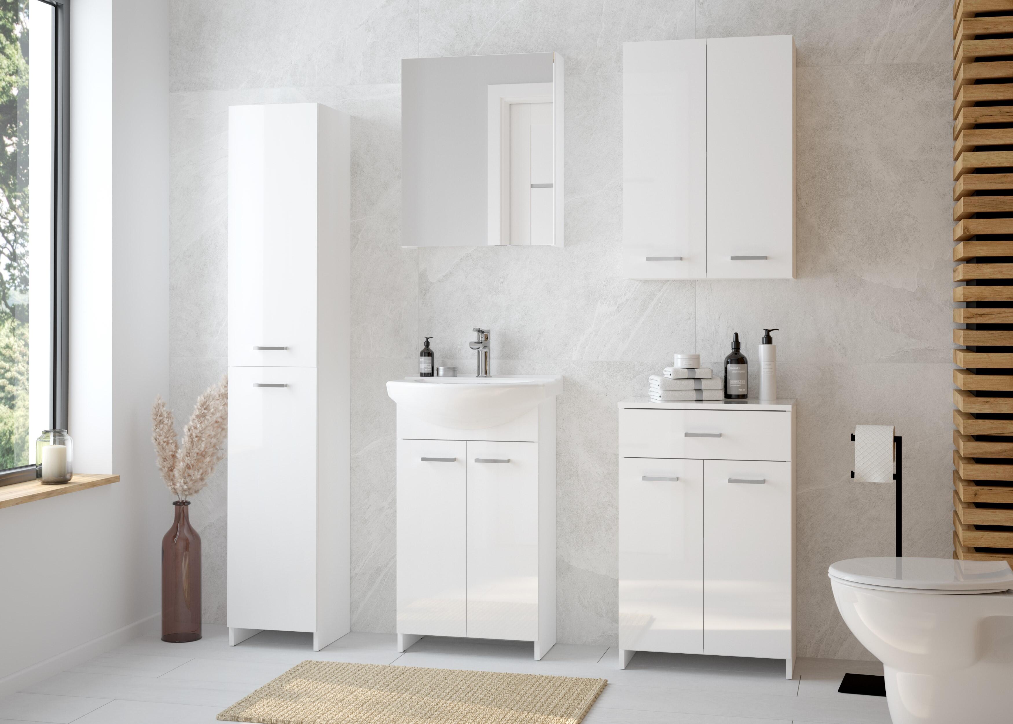 Szafka wisząca Soft 50 cm biała - 2