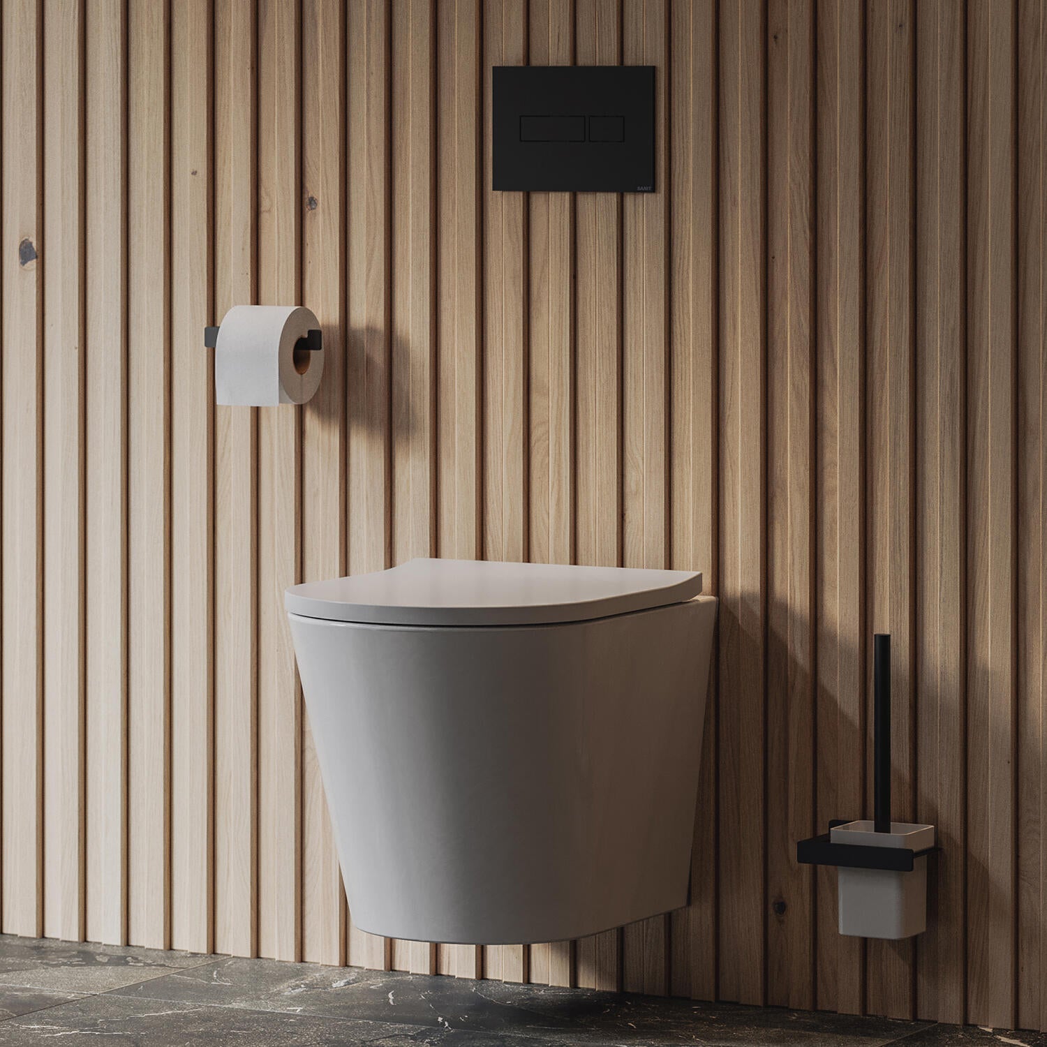 Miska WC wisząca Omnires Tampa z deską wolnoopadającą - 2
