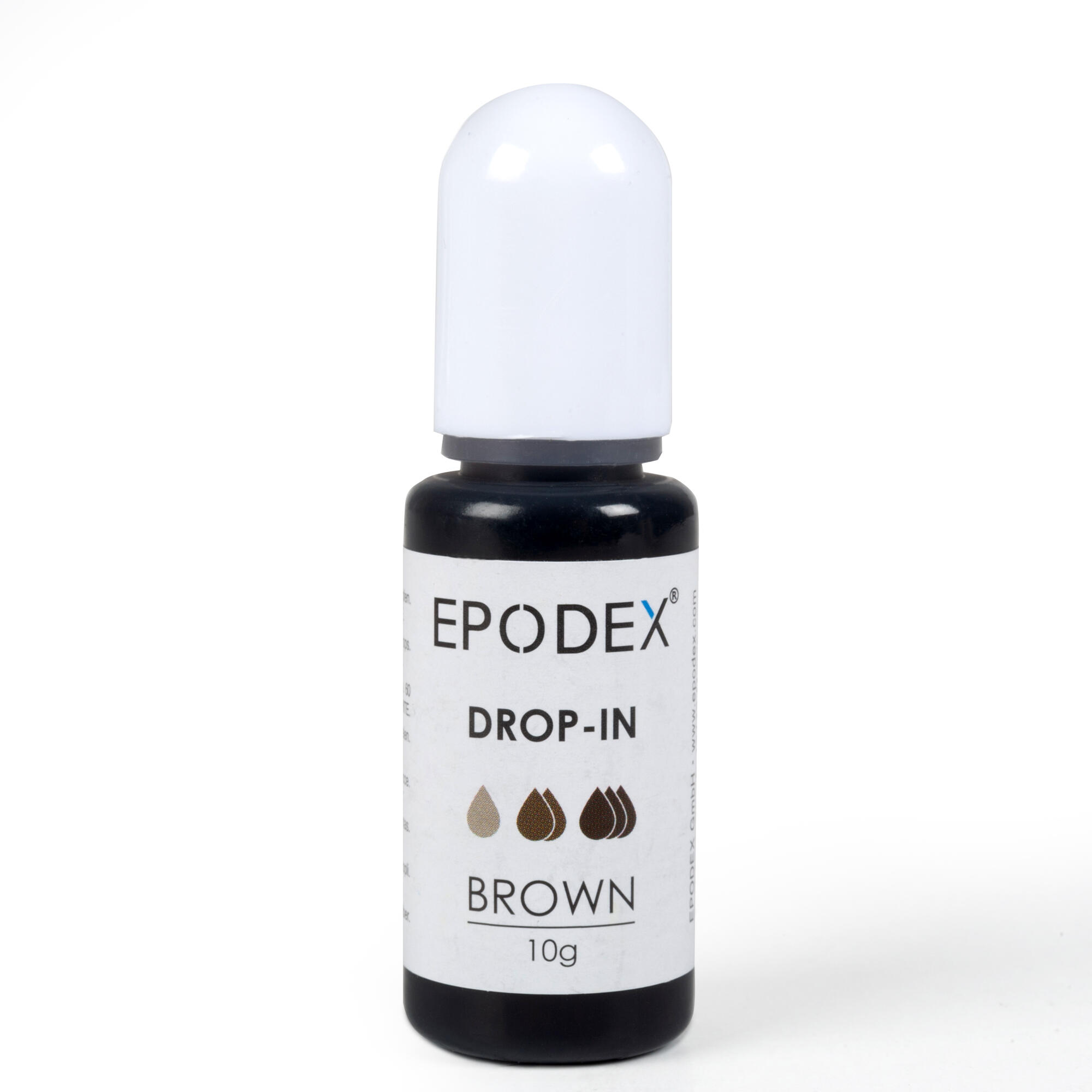Pigment concentrat pentru rasina epoxidica Epodex, maro transparent, 10 gr