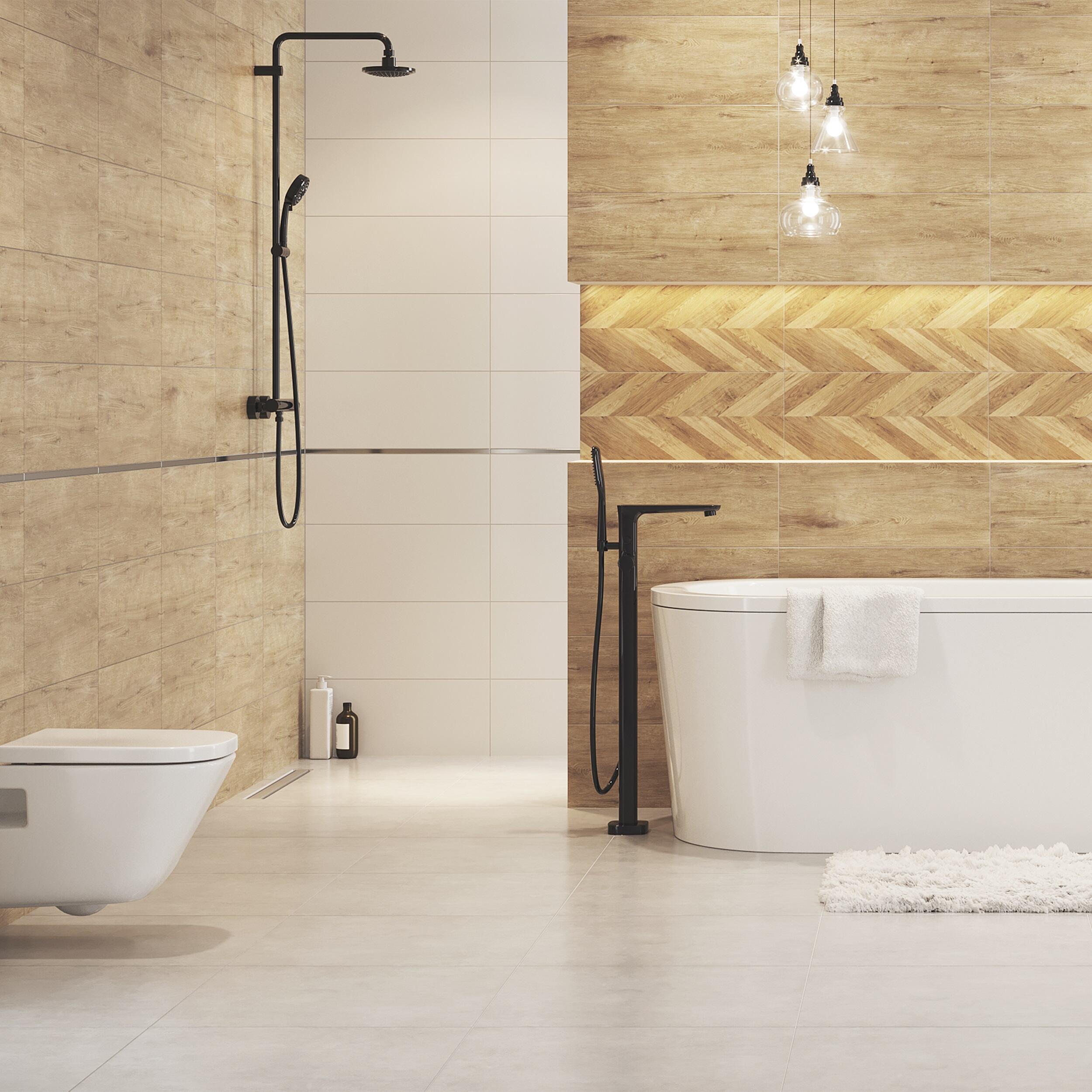 Płytka ścienna Abeto Beige dekor 30x60 cm 1.8m2 - 2