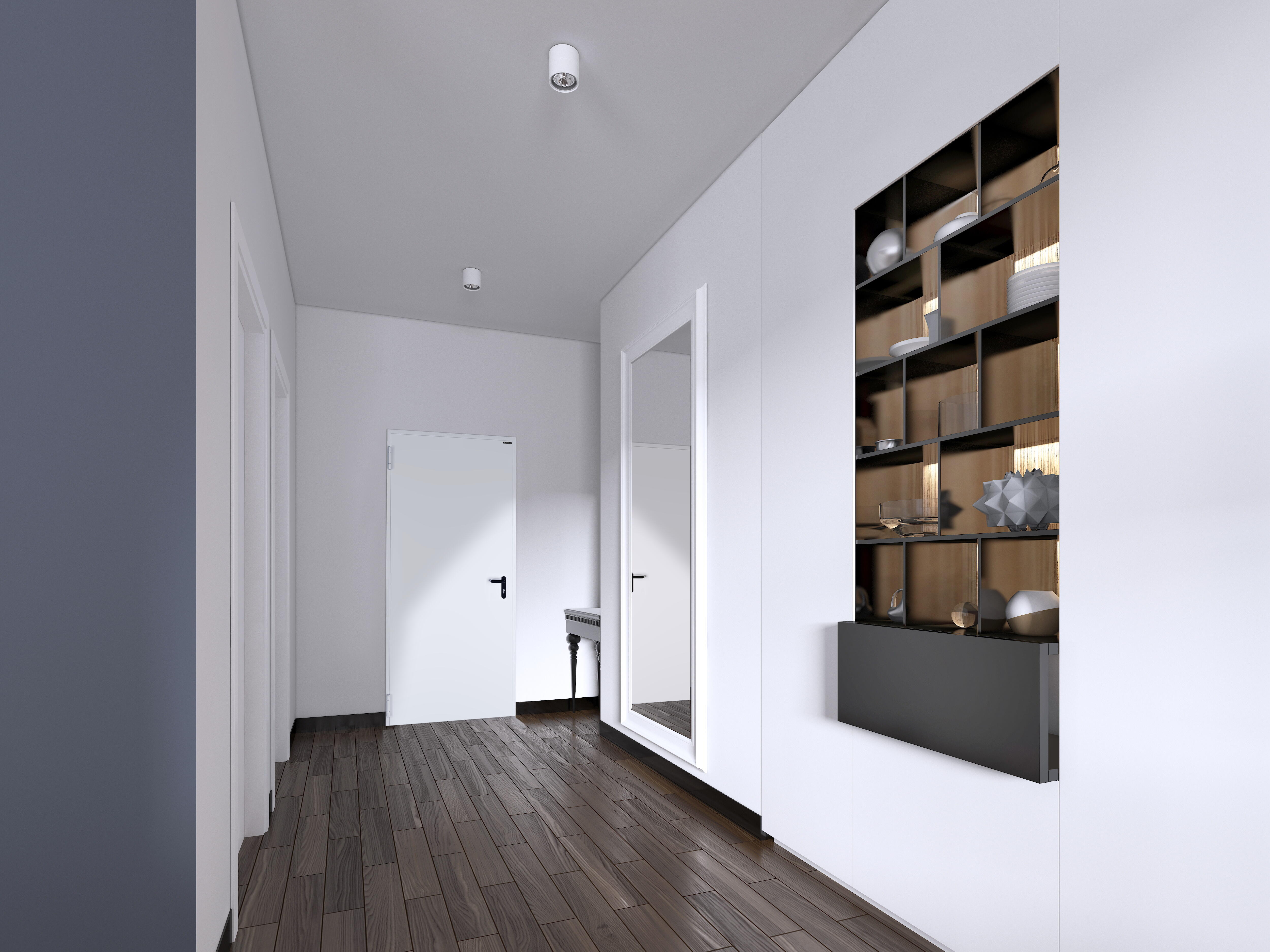 Drzwi techniczne Technical 60, 1110x2050,RAL 9016, prawe - 3