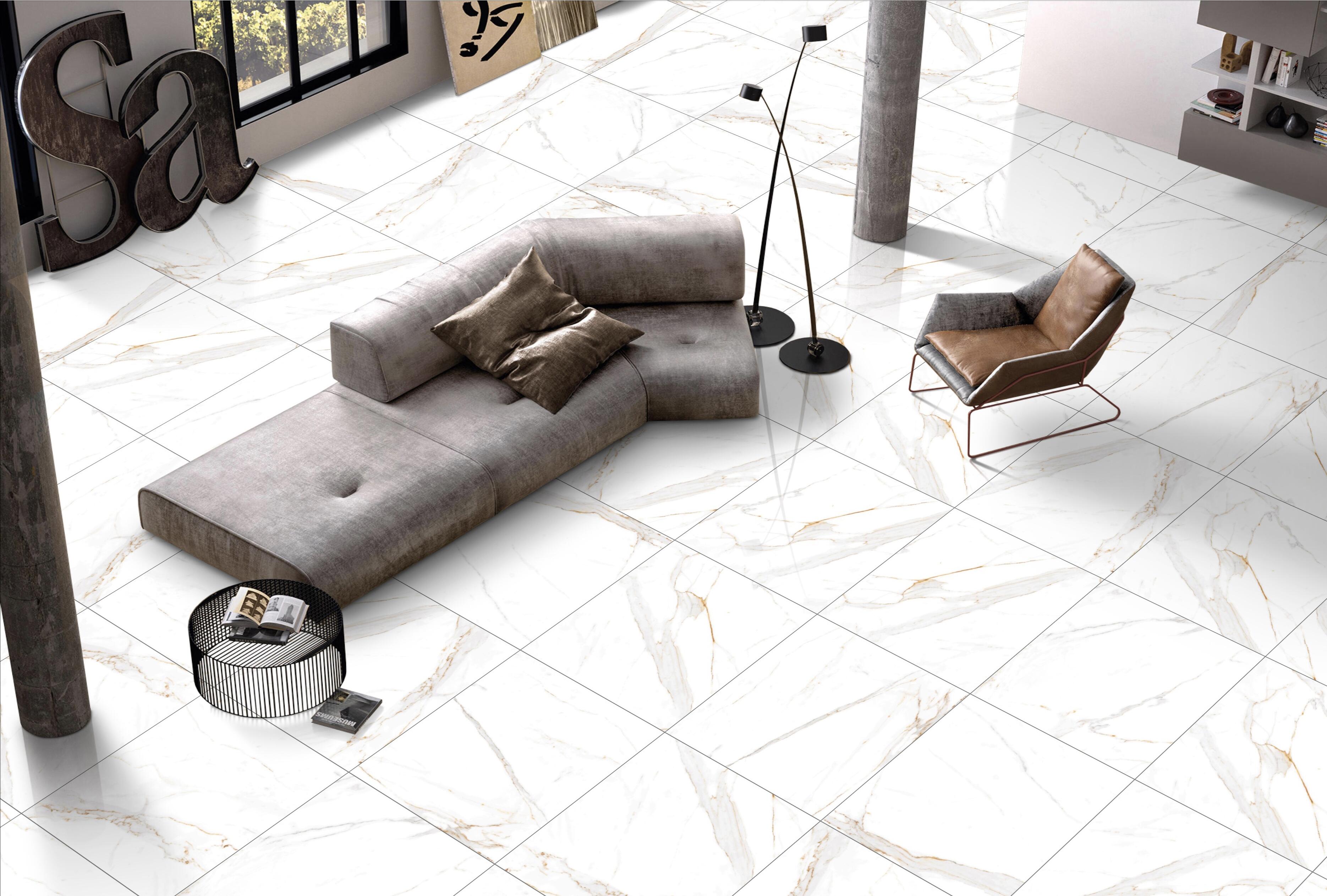 Gres polerowany Regal Carrara 60x60 cm 1,44 m2 - 2