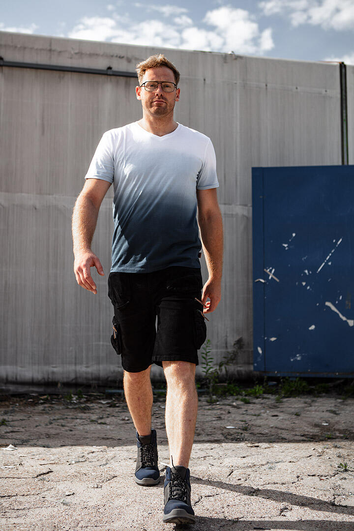 Krótkie spodenki robocze DENIM 81-273 NEO, rozm. 3XL (60) - 3