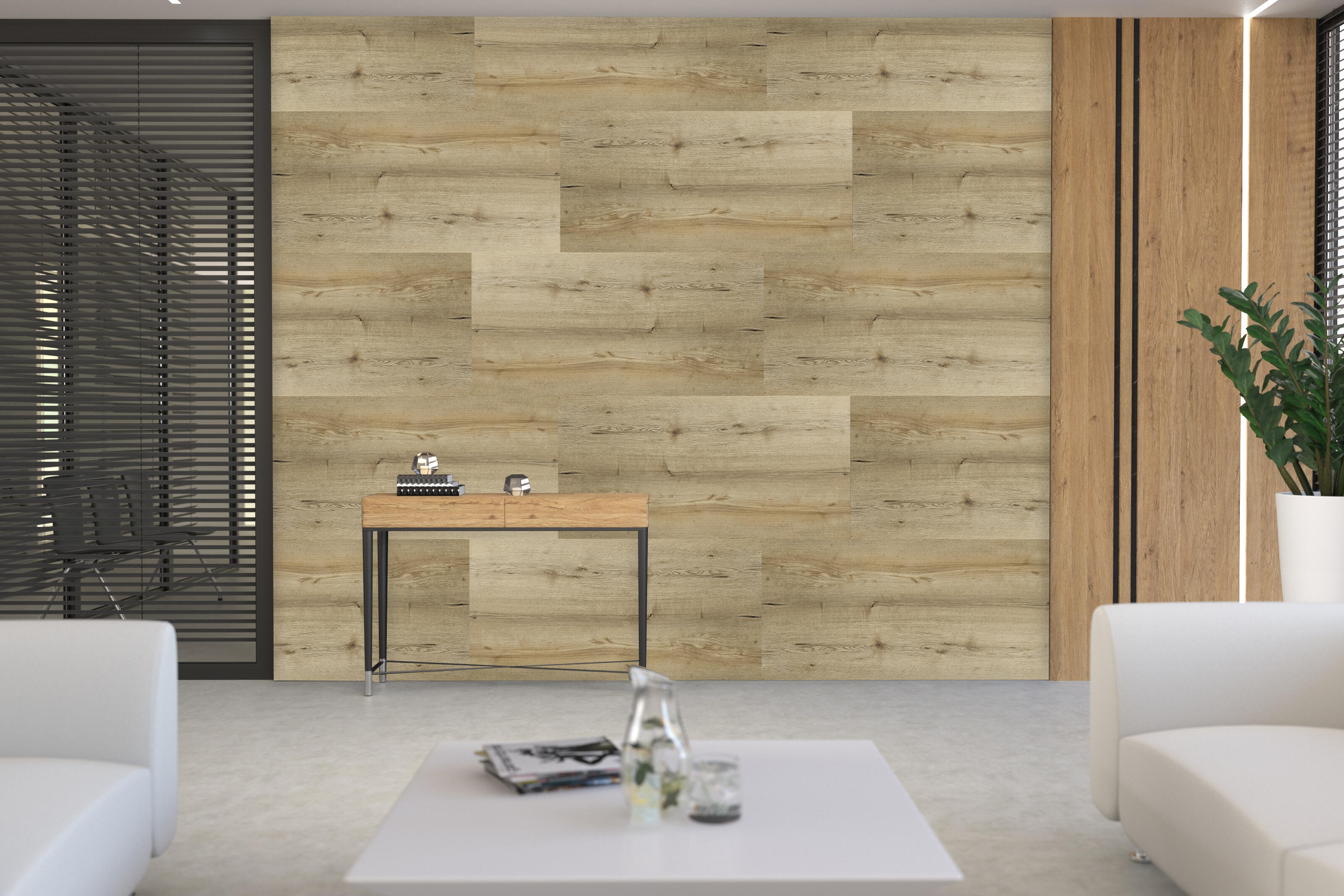 Panel ścienny Spectra Wall Dąb Titan 4,0 mm 120x60 - 2