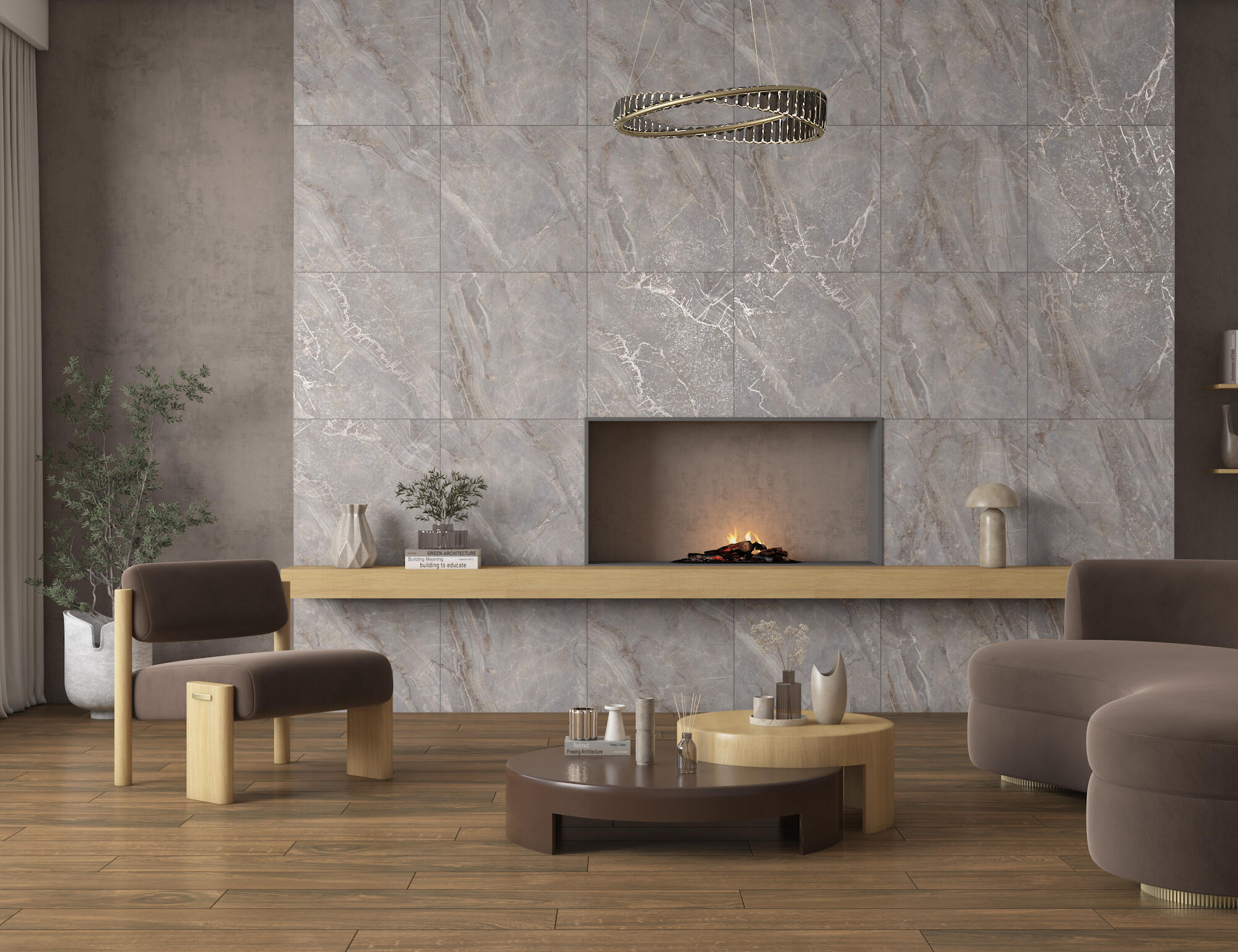 Gres szkliwiony Sydney Gris Carving 60x60 1.44 M2 - 2