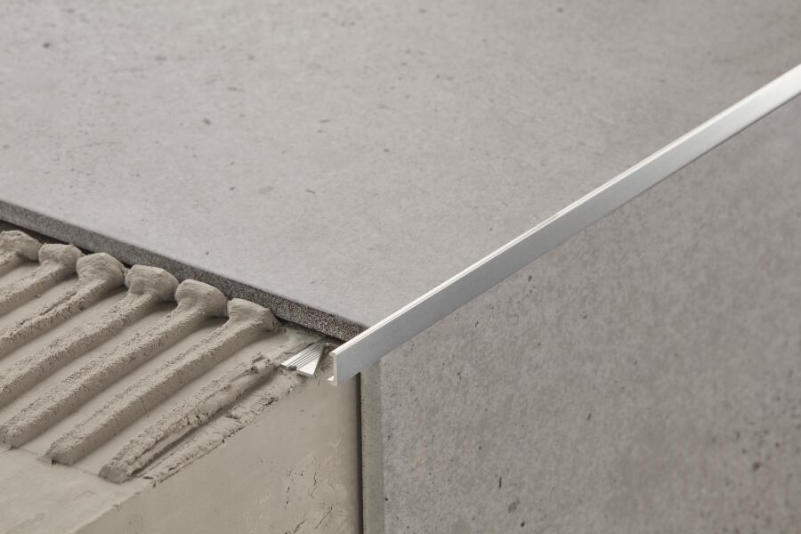 Profil narożny 8 mm Aluminium surowe 250 cm Naturalny CEZAR - 2