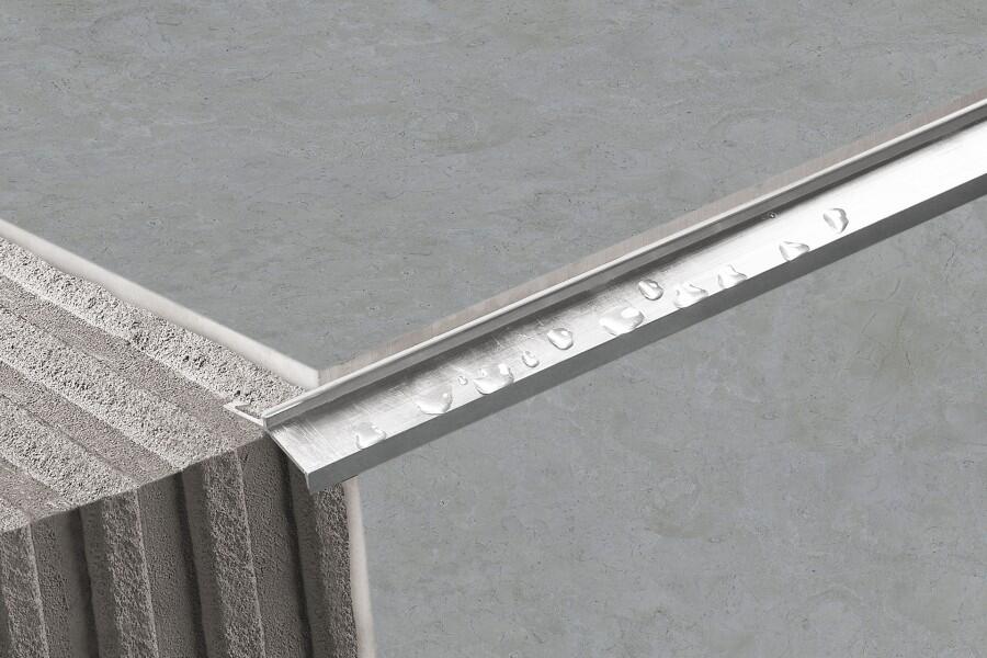 Profil balkonowy okapowy Aluminium surowe 250 cm Naturalny CEZAR - 2