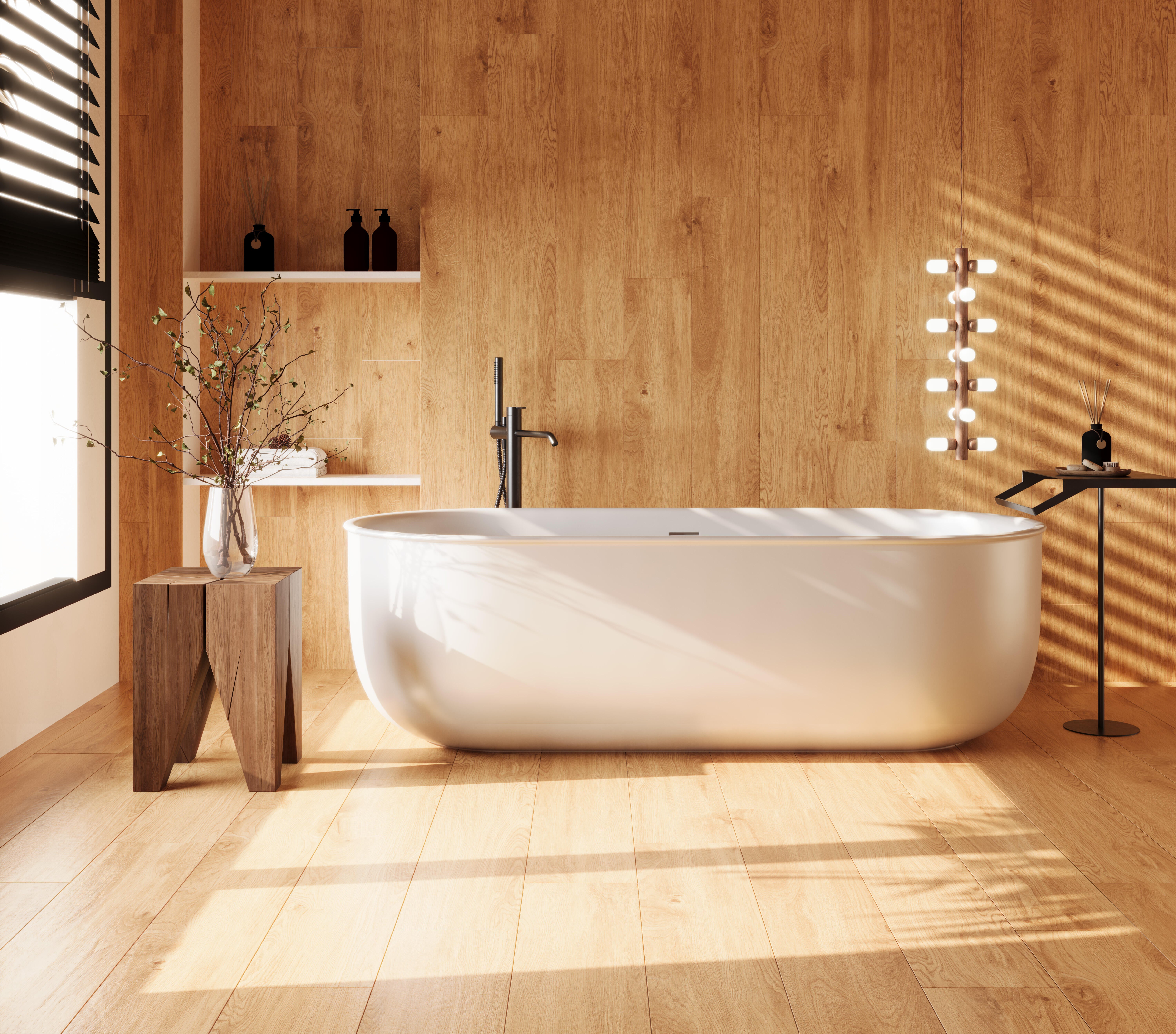 Gres szkliwiony Timber Gold 19,8x120 1,43 m2 - 2