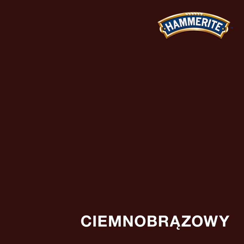 Farba antykorozyjna Hammerite brązowy połysk 0,7l - 2
