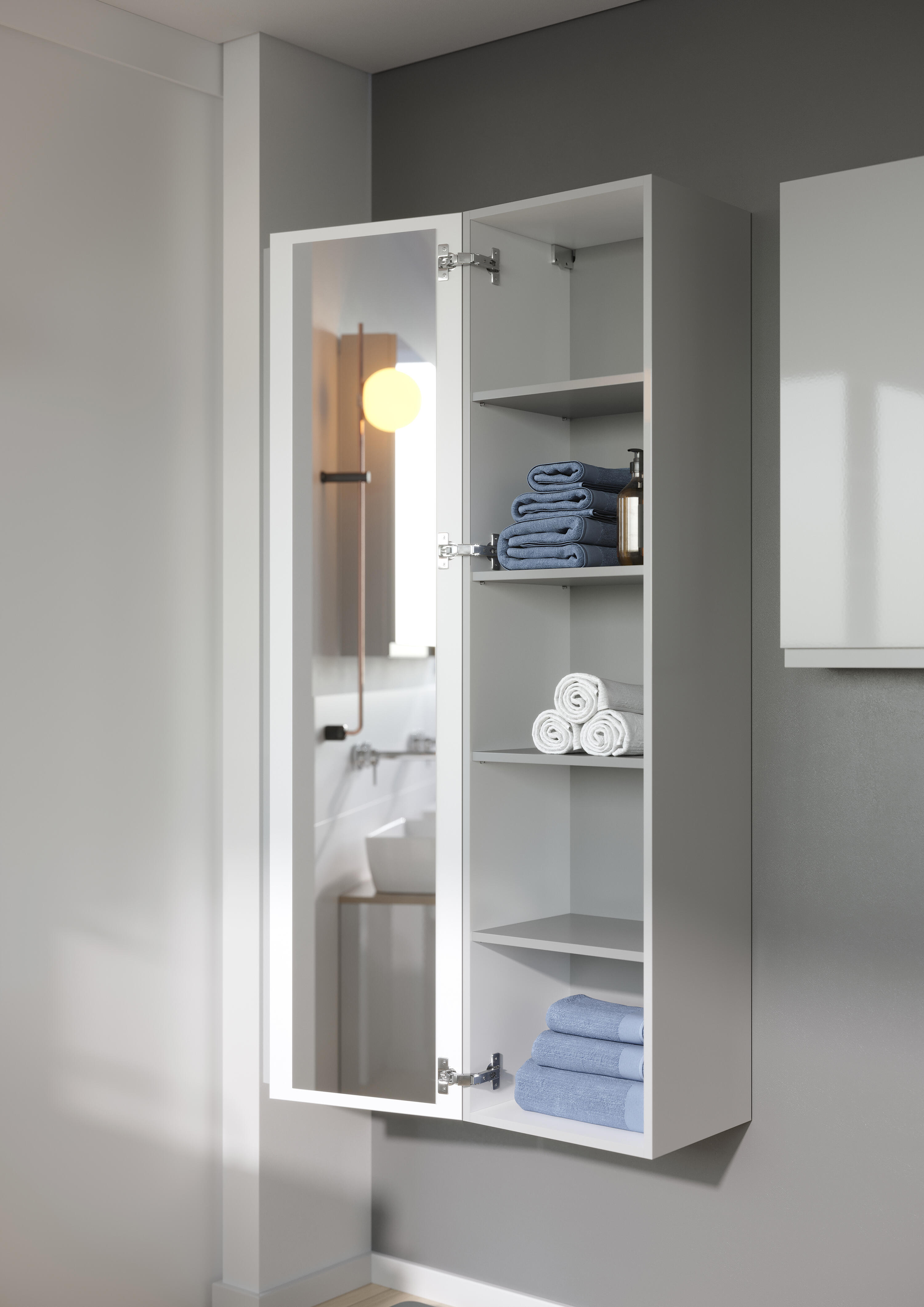 Słupek Cersanit Moduo 40 cm biały - 2