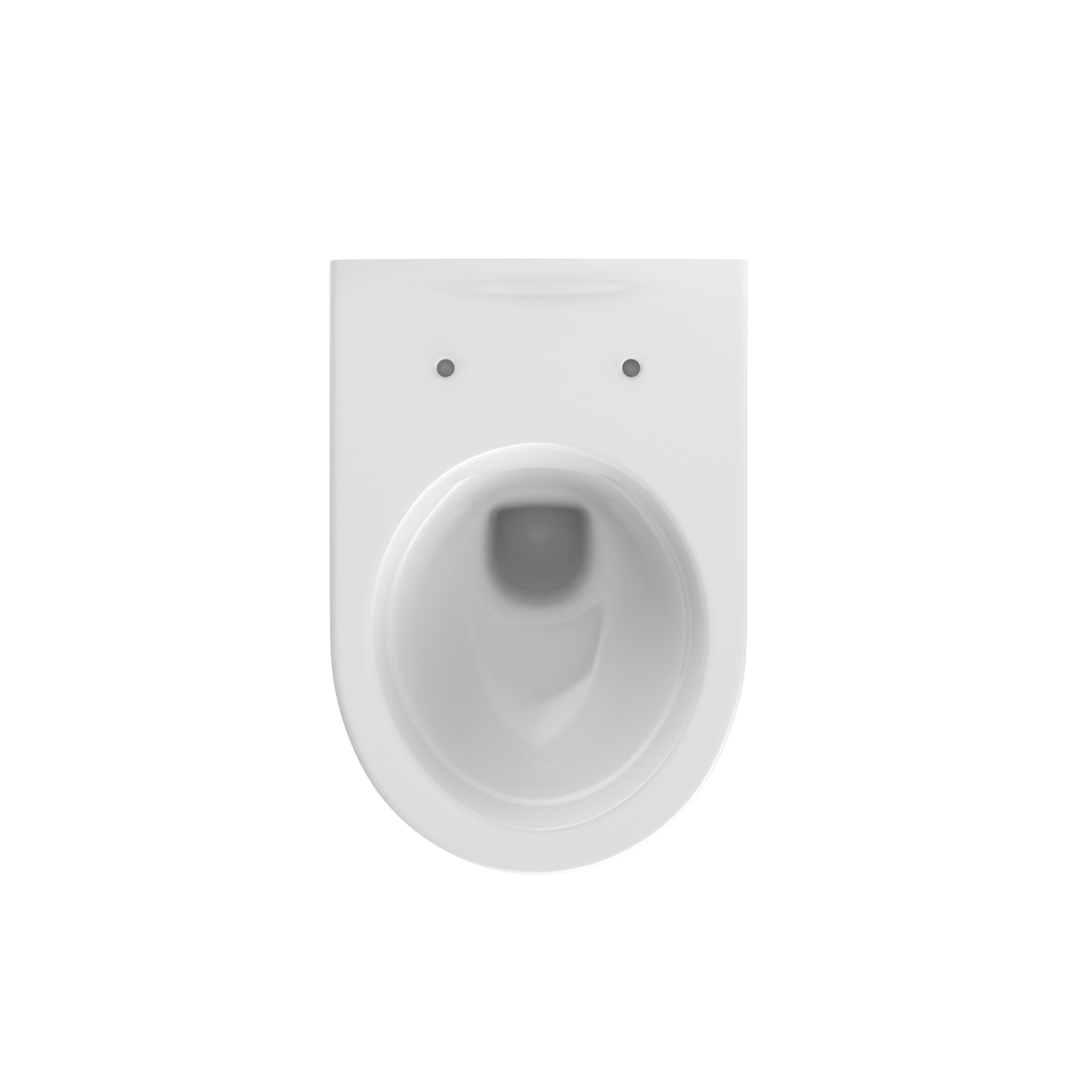 Zestaw podtynkowy WC Geberit Light Oval Delta przycisk chrom - 2