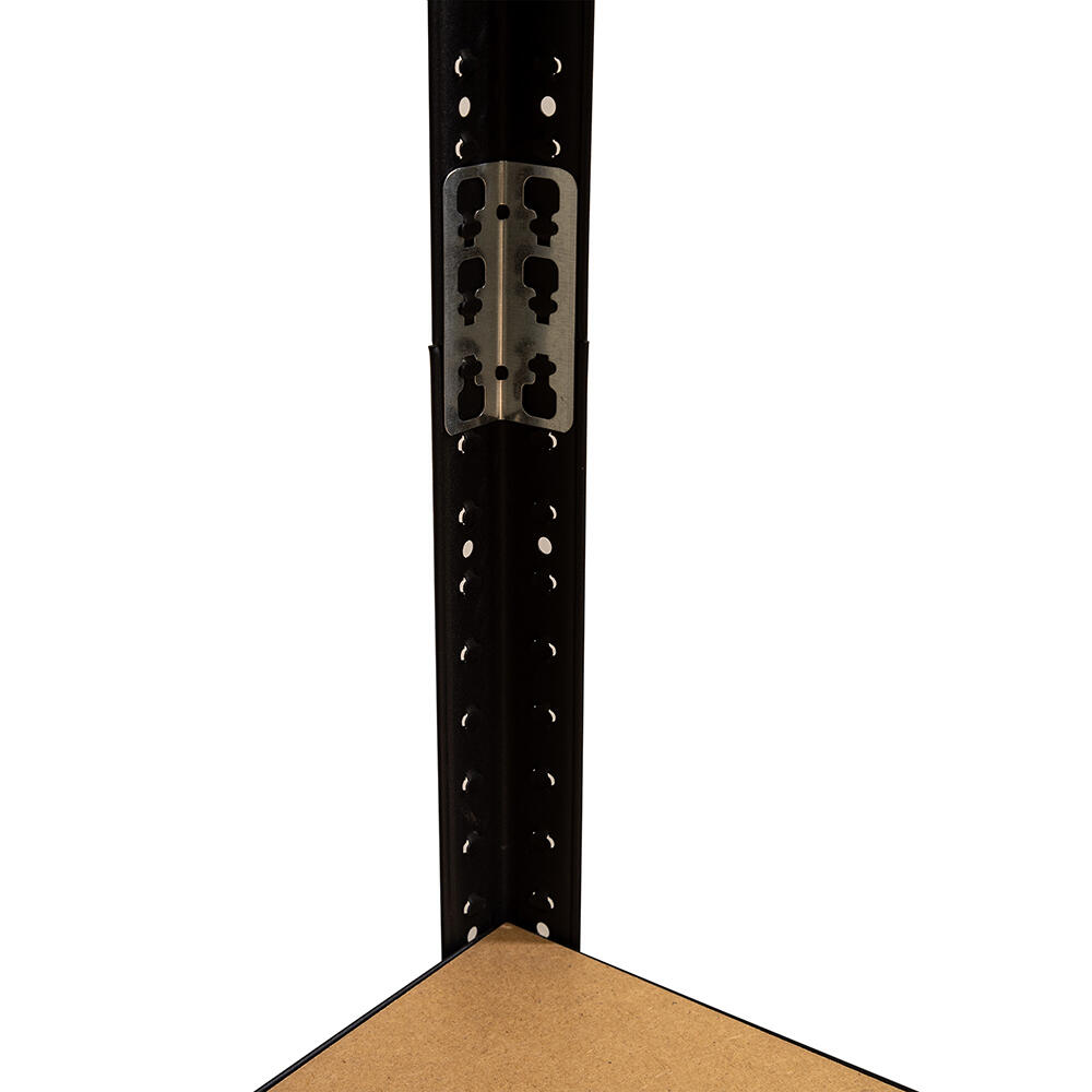 Regał magazynowy wym. 179x40x40 cm, 4 półki, nośność 175 kg  - 2