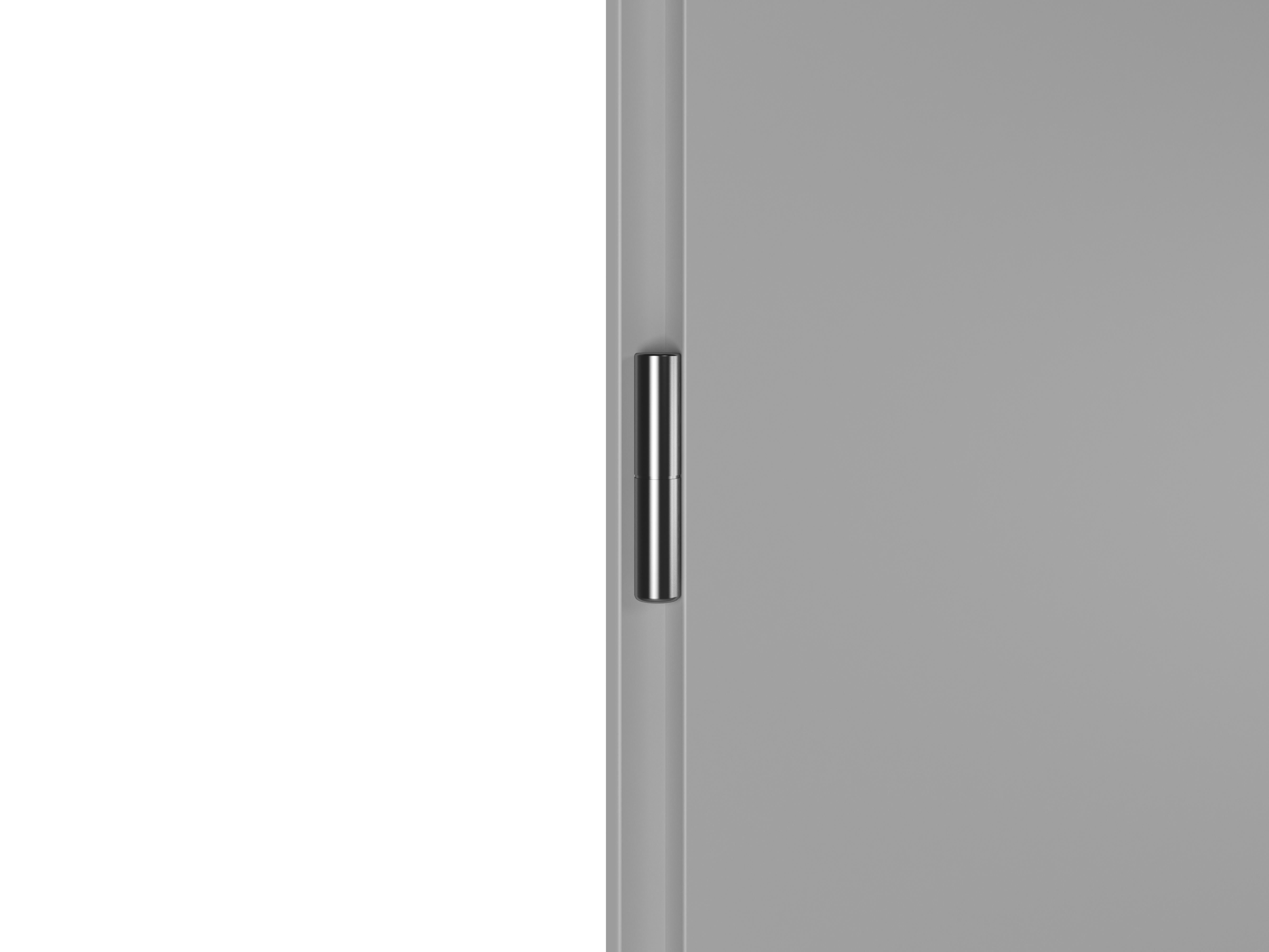 Drzwi techniczne Technical 40 80 cm, uniwersalne, RAL 7035 - 2