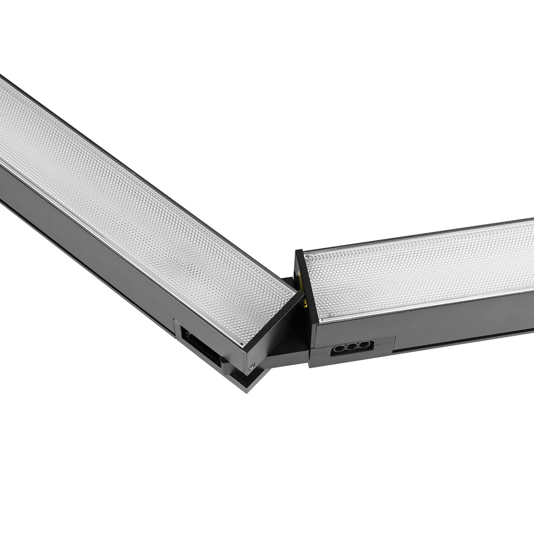 Lampa Liniowa LED 50W 5000K 1,2m czarna - 2