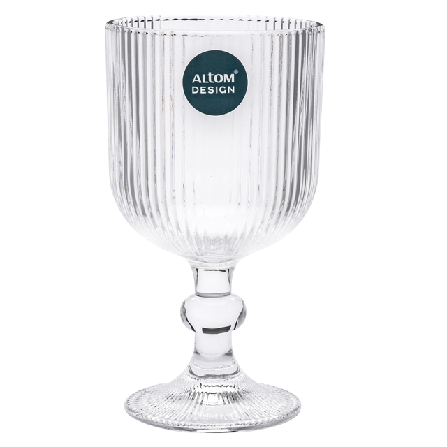 Szklanka do napojów wody soku na stopce Selena 370 ml Altom Design