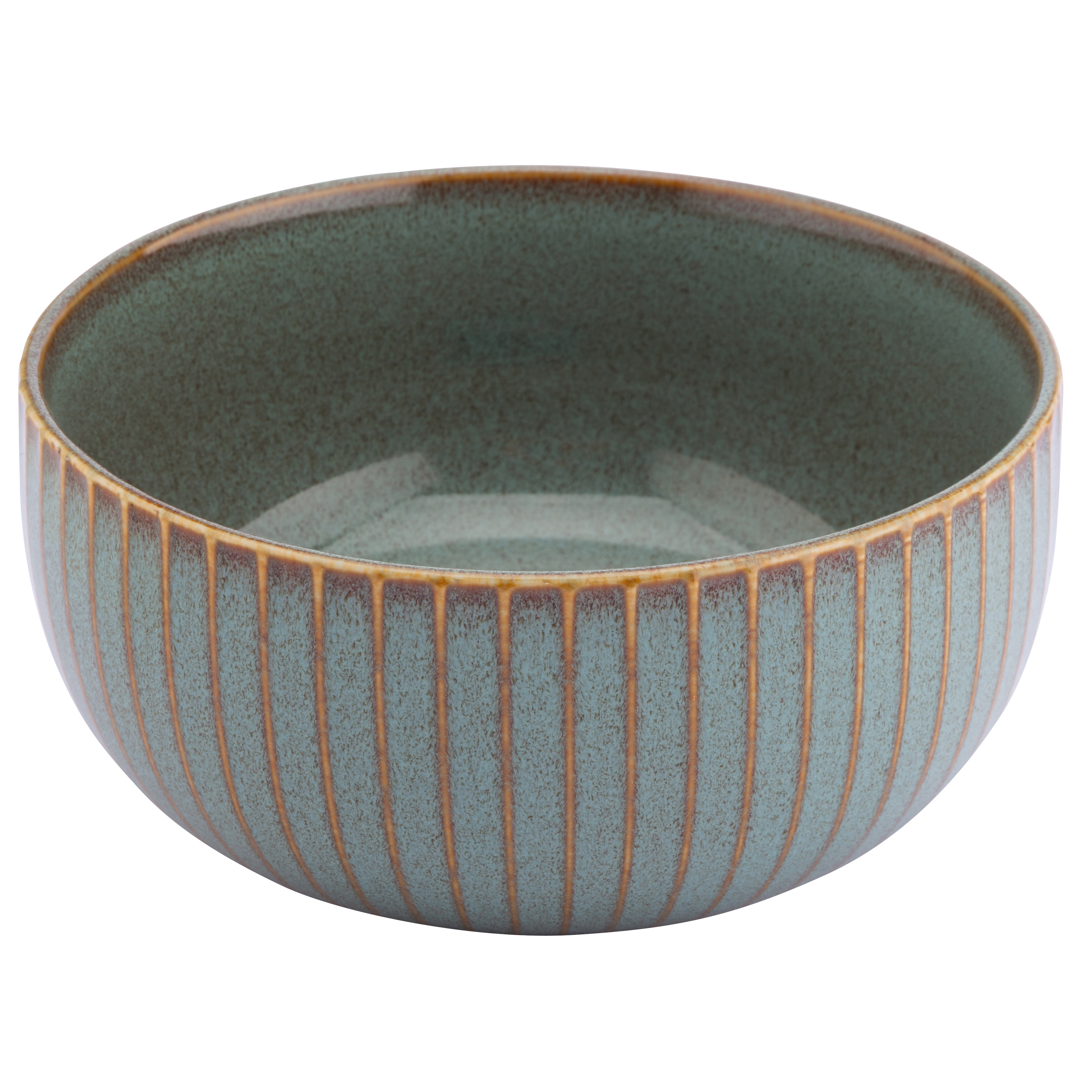 Miska salaterka porcelanowa Reactive Sage zielono-szara 15 cm Altom Design - 5
