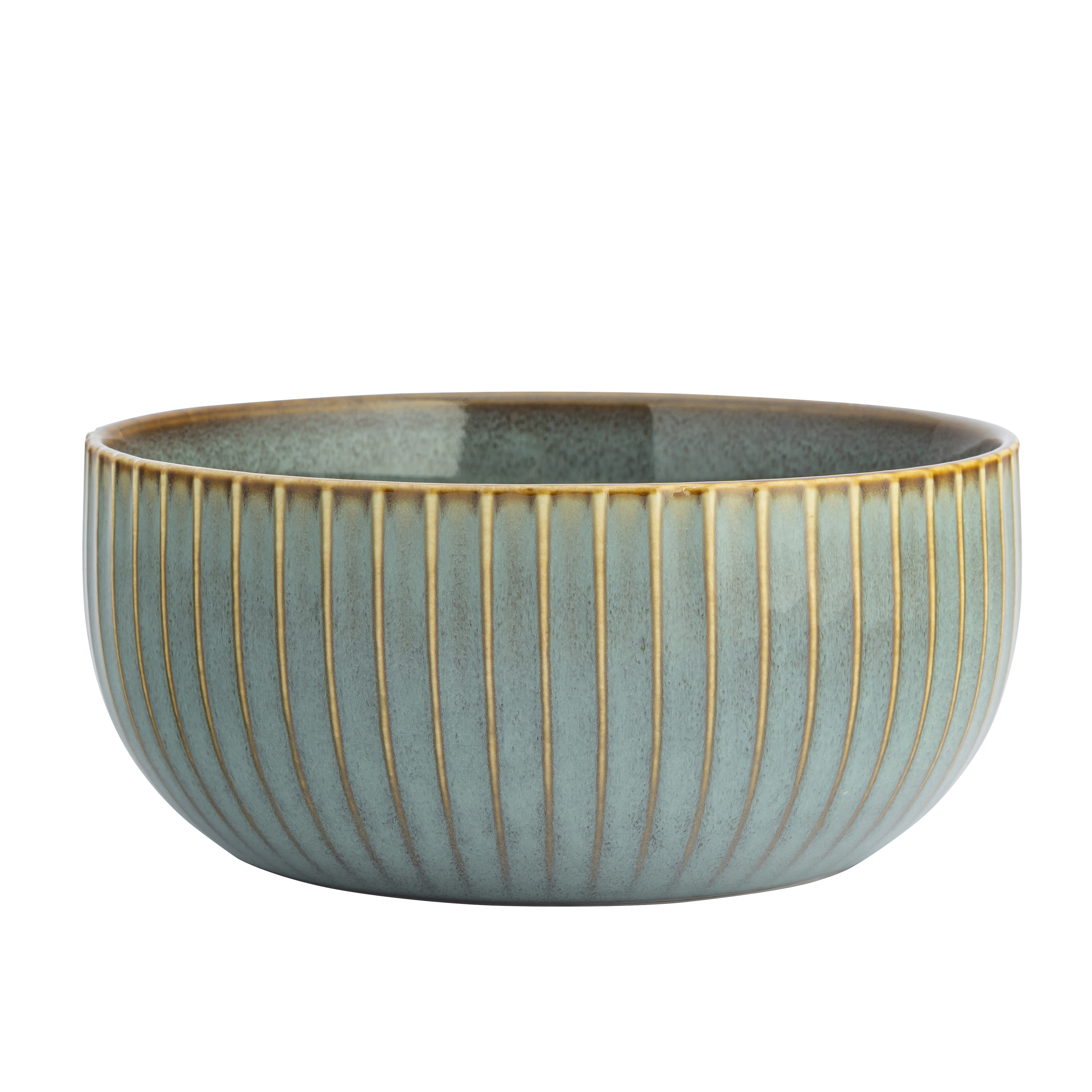 Miska salaterka porcelanowa Reactive Sage zielono-szara 15 cm Altom Design - 4