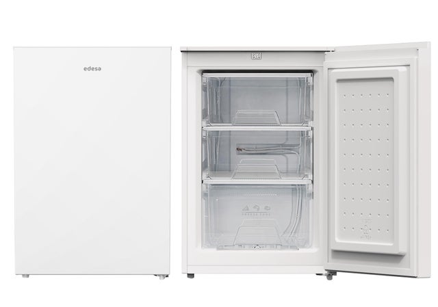 Congelador vertical EDESA EZS 0815 BL estático 85x55cm 100L blanco clase E